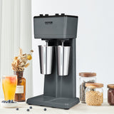 VEVOR Milkshake Maker Mixer Machine Double Head Stainless Steel Drink Blender - Close-Up Angle