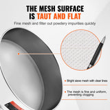VEVOR Flour Sieve Fine Mesh, 80 Mesh Flour Sifter, 304 Stainless Steel Fine Mesh Sifter Food-grade, Dia. 12.6