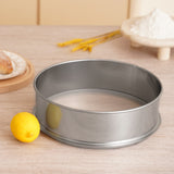 Flour Sieve Fine Mesh, 80 Mesh Flour Sifter, 304 Stainless Steel Fine Mesh Sifter Food-grade, Dia. 12.6" Fine Mesh Strainers for Baking, 5 Sizes Mesh hole for Mungbean, Rice, Flour, Pearl Powder