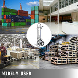 VEVOR Aluminum Hand Truck 3 in 1 Folding Hand Truck Convertible Hand Truck and Dolly - Close-Up Angle