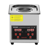VEVOR Ultrasonic Cleaner with Digital Timer & Heater, Professional Ultra Sonic Jewelry Cleaner, Stainless Steel Heated Cleaning Machine for Glasses Watch Rings Small Parts Circuit Board (2L) - Extra Image