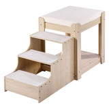VEVOR Pet Bunk Bed with Stairs Dog/Cat Window Perch for Bedside Indoor Use - Extra Image