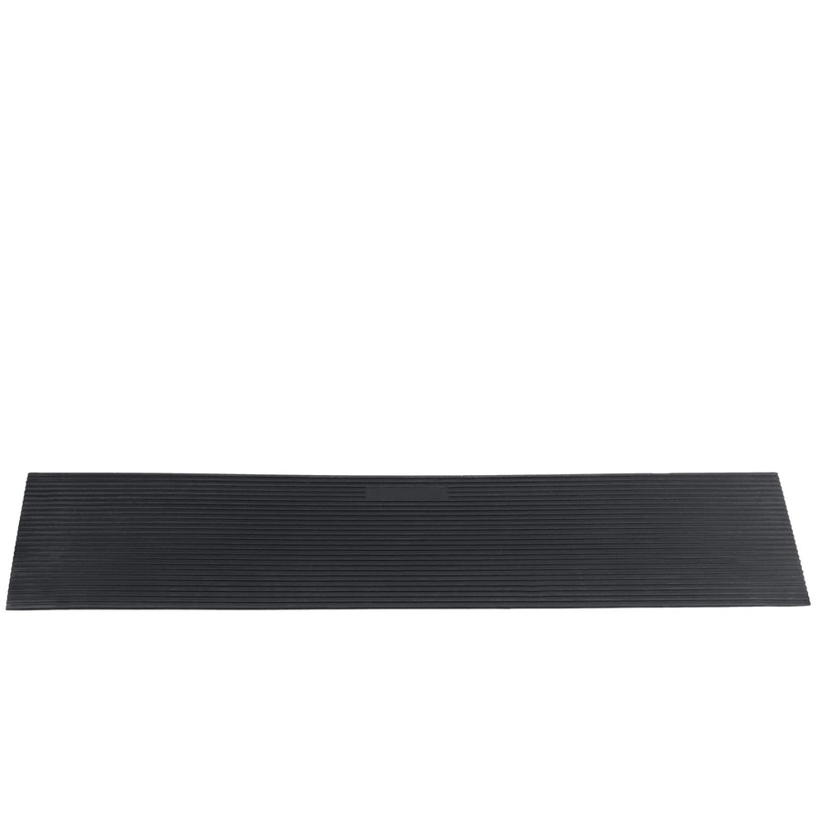 4 cm Rise Cuttable Threshold Ramp for Sweeping Robot, 90 cm Wide Natural Rubber Wheelchair Ramp, Non-Slip Solid Rubber Ramp with Double-Sided Tape for Doorways, Driveways, Bathroom, Smooth Tile