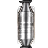 VEVOR Catalytic Converter Compatible with 1998-2002 Honda Accord 2.3L, Direct-Fit High Flow Series Cat Converter, Stainless Steel Exhaust Converter Pipe with Flange Design & Gasket (OBD III Compliant)