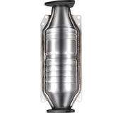 VEVOR Catalytic Converter Compatible with 1998-2002 Honda Accord 2.3L, Direct-Fit High Flow Series Cat Converter, Stainless Steel Exhaust Converter Pipe with Flange Design & Gasket (OBD III Compliant) - Extra Image