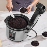 VEVOR Commercial Rice Cooker 60-Cup Non-Stick Pot 13L 12H Keep Warm Restaurant - Close-Up Angle