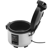 VEVOR Commercial Rice Cooker 60-Cup Non-Stick Pot 13L 12H Keep Warm Restaurant - Low Angle