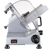 VEVOR Commercial Meat Slicer, 240W Electric Deli Food Slicer, 10 inch Carbon Steel Blade Electric Food Slicer, 350-400RPM Meat Slicer, 0 - 0.47 inch Adjustable Thickness for Commercial and Home Use - Extra Image