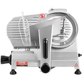VEVOR Commercial Meat Slicer, 200W Electric Deli Food Slicer, 350-400RPM Meat Slicer with 8" Carbon Steel Blade, 0 - 0.47 inch Adjustable Thickness