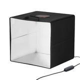 VEVOR Photo Studio Light Box 3000-5600K 6 Double-Sided Color Backdrops, 41 x 40 x 39 cm