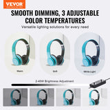 VEVOR Photo Studio Light Box 3000-5600K Adjustable 3 Color Temperatures, 50.5 x 48.5 x 49.5 cm - Front View