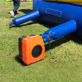 VEVOR Inflatable Blower, 1100W, 1.5 & 1.7 HP Bounce House Blower, Pump Commercial Air Blower for Inflatables, 3100 RPM Bouncy Castle Electric Fan for Bounce House, Waterslides, Tested to UL Standards - Low Angle