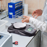 VEVOR Analytical Balance Lab Scale 600g x 0.01g 6 Units Conversion Electronic - Low Angle