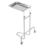 VEVOR Stainless Steel Lab Cart with Single Tray & 2 Silent Wheels for Lab Clinic - Extra Image