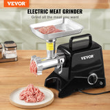 VEVOR Commercial Electric Meat Grinder 2.27Kg/Min Sausage Stuffer Filler Kitchen - Front View