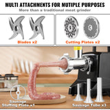 VEVOR Commercial Electric Meat Grinder 2.27Kg/Min Sausage Stuffer Filler Kitchen - Top-Down View