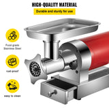 VEVOR Electric Meat Grinder Machine Electric Meat Mincer 661 Lbs/Hour 1100W - Side View