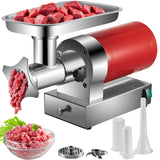 VEVOR Electric Meat Grinder Machine Electric Meat Mincer 661 Lbs/Hour 1100W - Low Angle