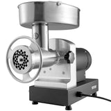 Electric Meat Grinder, 9.5 Kg/Min Capacity, Countertop Industrial Meat Mincer w/ Blade, Grinding Plate, Sausage Maker & Kubbe Kit, Carbon Steel Commercial Meat Grinder for Kitchen Restaurant