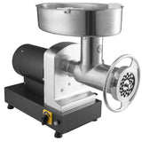 Electric Meat Grinder, 9.5 Kg/Min Capacity, Countertop Industrial Meat Mincer w/ Blade, Grinding Plate, Sausage Maker & Kubbe Kit, Carbon Steel Commercial Meat Grinder for Kitchen Restaurant