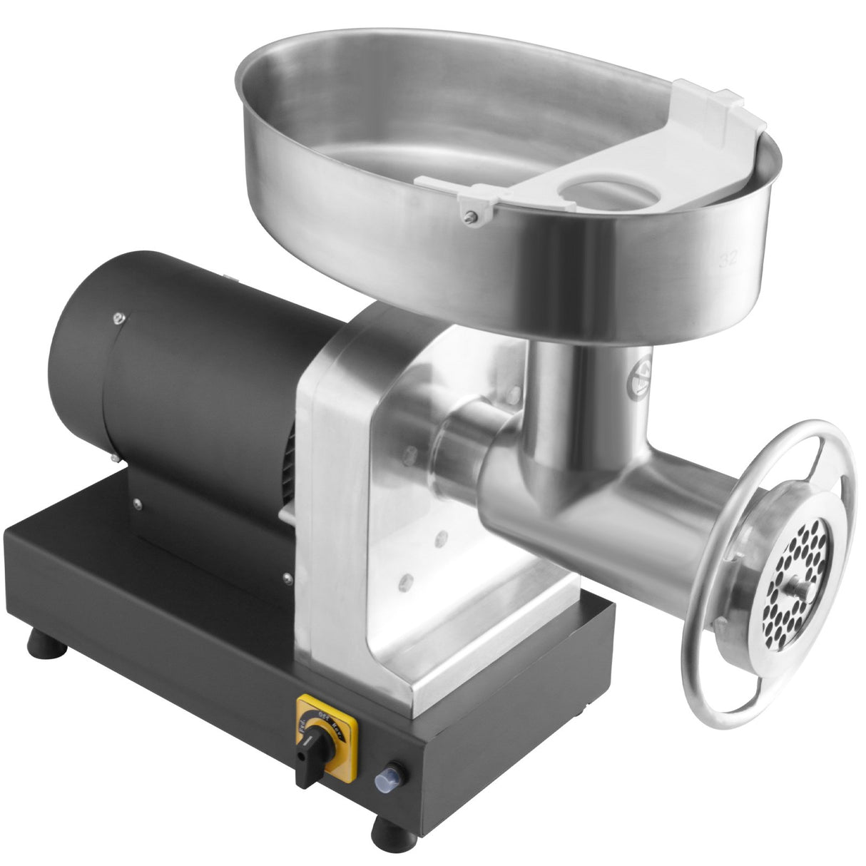 Electric Meat Grinder, 9.5 Kg/Min Capacity, Countertop Industrial Meat Mincer w/ Blade, Grinding Plate, Sausage Maker & Kubbe Kit, Carbon Steel Commercial Meat Grinder for Kitchen Restaurant