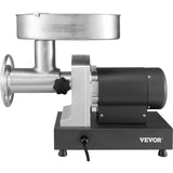 Electric Meat Grinder, 9.5 Kg/Min Capacity, Countertop Industrial Meat Mincer w/ Blade, Grinding Plate, Sausage Maker & Kubbe Kit, Carbon Steel Commercial Meat Grinder for Kitchen Restaurant