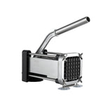 French Fry Cutter, Potato Slicer with 1/2-Inch and 3/8-Inch Stainless Steel Blades, Manual Potato Cutter Chopper with Suction Cups, Great for Potato, French Fries, Cucumber, Vegetables, Carrot