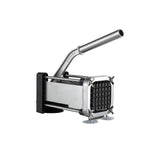 French Fry Cutter, Potato Slicer with 1/2-Inch and 3/8-Inch Stainless Steel Blades, Manual Potato Cutter Chopper with Suction Cups, Great for Potato, French Fries, Cucumber, Vegetables, Carrot