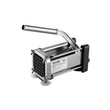 French Fry Cutter, Potato Slicer with 1/2-Inch and 3/8-Inch Stainless Steel Blades, Manual Potato Cutter Chopper with Suction Cups, Great for Potato, French Fries, Cucumber, Vegetables, Carrot