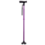 VEVOR Walking Cane Folding Walking Stick 8-Level Height 4-Pronged Pivoting Base - Extra Image