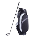 VEVOR Golf Cart Bag with 14 Way Organizer Divider Top, 36” Multiple Pockets Premium Nylon Cart Bag, Durable Golf Bags with Handles & Dust Cover & Detachable Straps for Men & Women, Black Color-Block - Extra Image