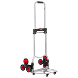 VEVOR Stair Climbing Cart Heavy Duty Folding Hand Truck Dolly 118 kg 10 Wheels - Extra Image