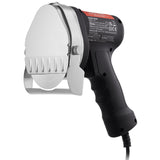 VEVOR Electric Shawarma Knife, 80W Professional Turkish Kebab Knife, Commercial Stainless Steel Gyro Cutter, Doner Kebab Meat Slicer with 2 Blades, 100mm Blade Diameter, 0-8mm Adjustable Thickness