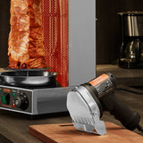 VEVOR Electric Shawarma Knife, 80W Professional Turkish Kebab Knife, Commercial Stainless Steel Gyro