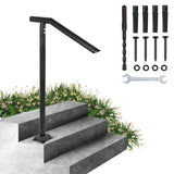VEVOR 1-3 Step Handrail Railing for Steps Steel 150 kg Capacity with Screw Kit - Extra Image