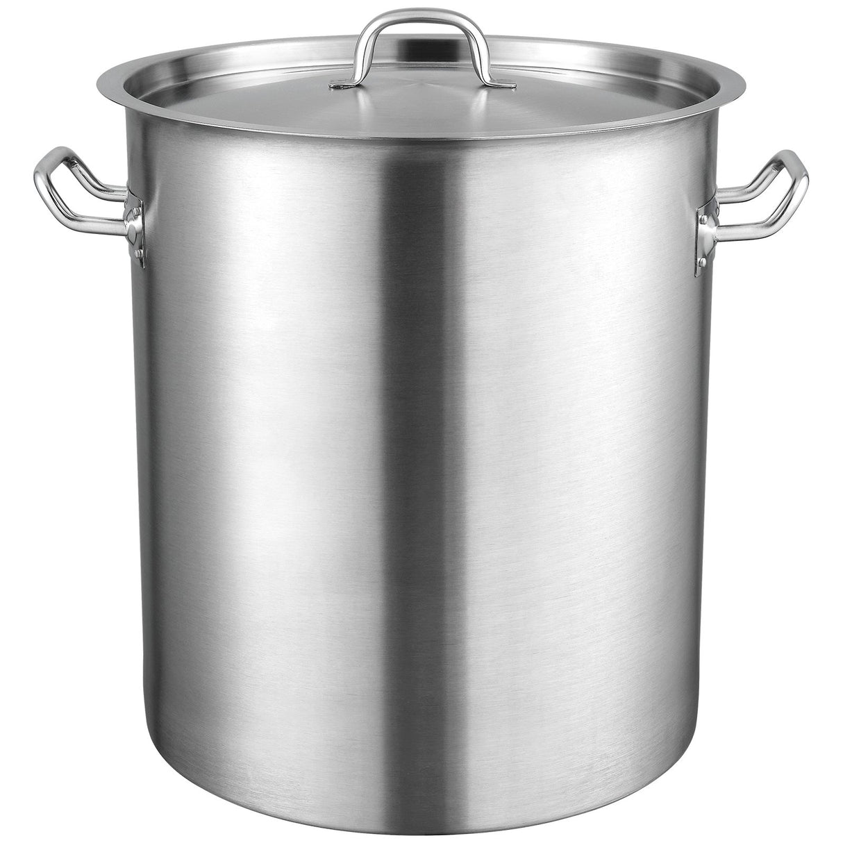 VEVOR Stainless Steel Stockpot, 42 Quart Large Cooking Pots, Multipurpose Cookware Sauce Pot with Li