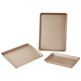 VEVOR Baking Pan Set 3-Piece Nonstick Carbon Steel Set with Silicone Handles - Extra Image