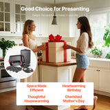 VEVOR Baking Pan Set 6-Piece Nonstick Carbon Steel Set with Silicone Handles - Close-Up Angle