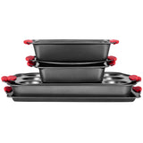 VEVOR Baking Pan Set 6-Piece Nonstick Carbon Steel Set with Silicone Handles - Extra Image