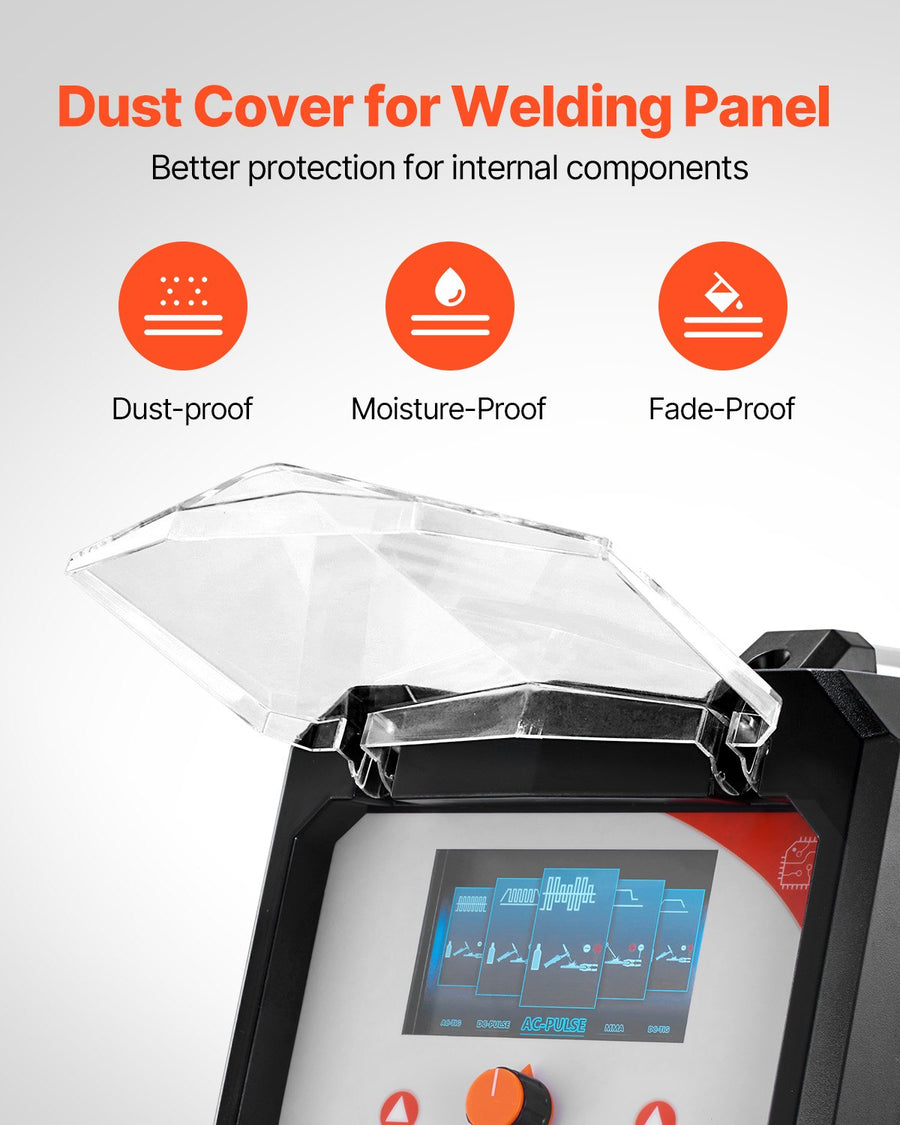 VEVOR TIG Welder 6-In-1 AC/DC Welding Machine Pulse Spot MMA Stick IGBT Inverter