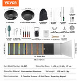 VEVOR Gold Panning Kit With Sluice Box, 50