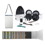 VEVOR Gold Panning Kit With Sluice Box, 50" Aluminum Gold Mining Equipment, 23 PCS Gold Prospecting Kit with Gold Pan, Classifier Screen, Separating Magnet, Drawstring Backpack and Accessories