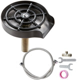 VEVOR Glass Rinser 10-Hole Rotating Stainless Steel Washer ABS Cup Holder - Extra Image