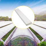 VEVOR Greenhouse Film, 24\' x 100\' Greenhouse Plastic Sheeting, 6 mil Thickness Suncover Greenhouse, Clear Polyethylene Cover, UV Proof Farm Plastic Supply for Gardening, Farming and Agriculture - Low Angle