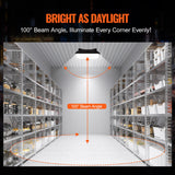 VEVOR 4 Pack LED Canopy Lights 80W 8800LM 5000K Daylight Outdoor Canopy Lighting - 45-Degree Angle