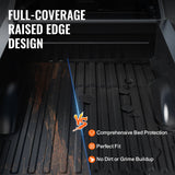 VEVOR Truck Bed Mat Fit 2017-2024 Ford F250/F350 TPE Truck Bed Liner Accessories - Side View