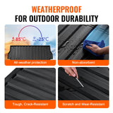 VEVOR Truck Bed Mat Fit 2017-2024 Ford F250/F350 TPE Truck Bed Liner Accessories - Rear View