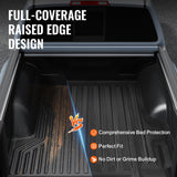 VEVOR Truck Bed Mat Fit 2022-2024 Nissan Frontier TPE Truck Bed Liner Accessory - Side View