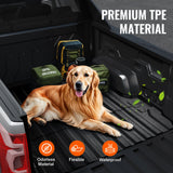 VEVOR Truck Bed Mat Fit 2023-2024 Chevrolet Colorado/GMC Canyon Truck Bed Liner - Top-Down View