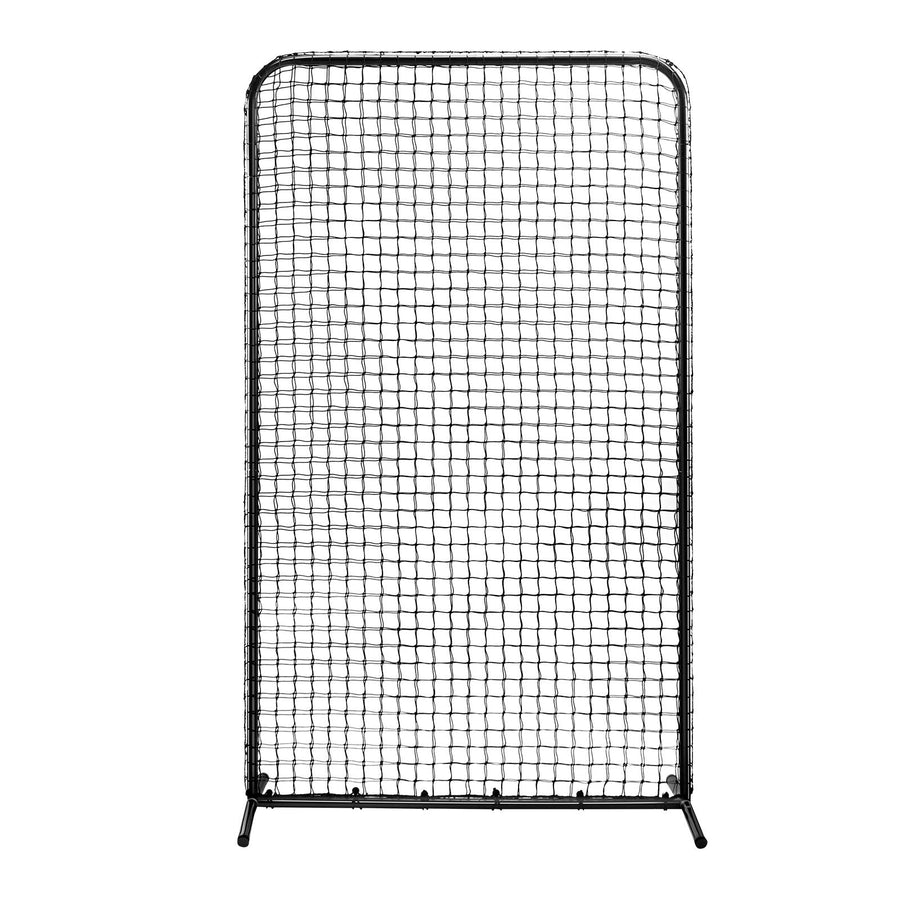 I Screen Baseball for Batting Cage, 7x4 ft Baseball Softball Safety Screen, Body Protector Portable Batting Screen with Carry Bag & Ground Stakes, Heavy Duty Pitching Net for Pitchers Protection